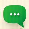 Green speech bubble icon indicating live chat availability