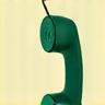 Green telephone icon indicating phone support