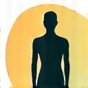 Person stretching outdoors, illustrating mindful movement and low-impact exercise.