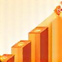 Icon representing a habit tracker with checkmarks moving towards a goal.