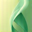 Stylized icon of a person exercising or a subtle motion graphic, representing fitness.